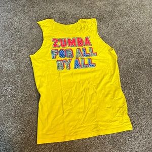 Zumba “For All by All” Muscle Tee Med, fits more like large